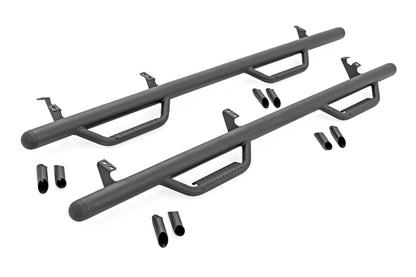 Rough Country | Nerf Steps | Cab Length | CrewMax | 5'7" Bed | Toyota Tundra 2WD/4WD (07-21) | RCT0786CCB