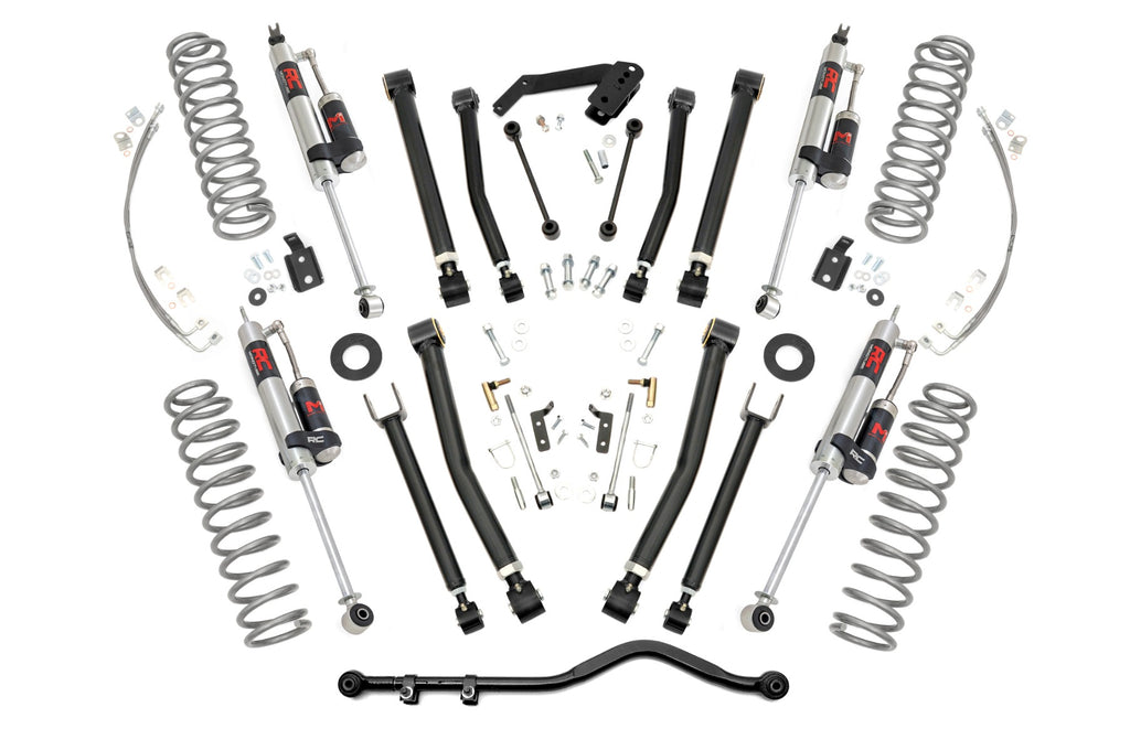 Rough Country | 4 Inch Lift Kit | X-Series | M1R | Jeep Wrangler JK 4WD (2007-2018) | 67344
