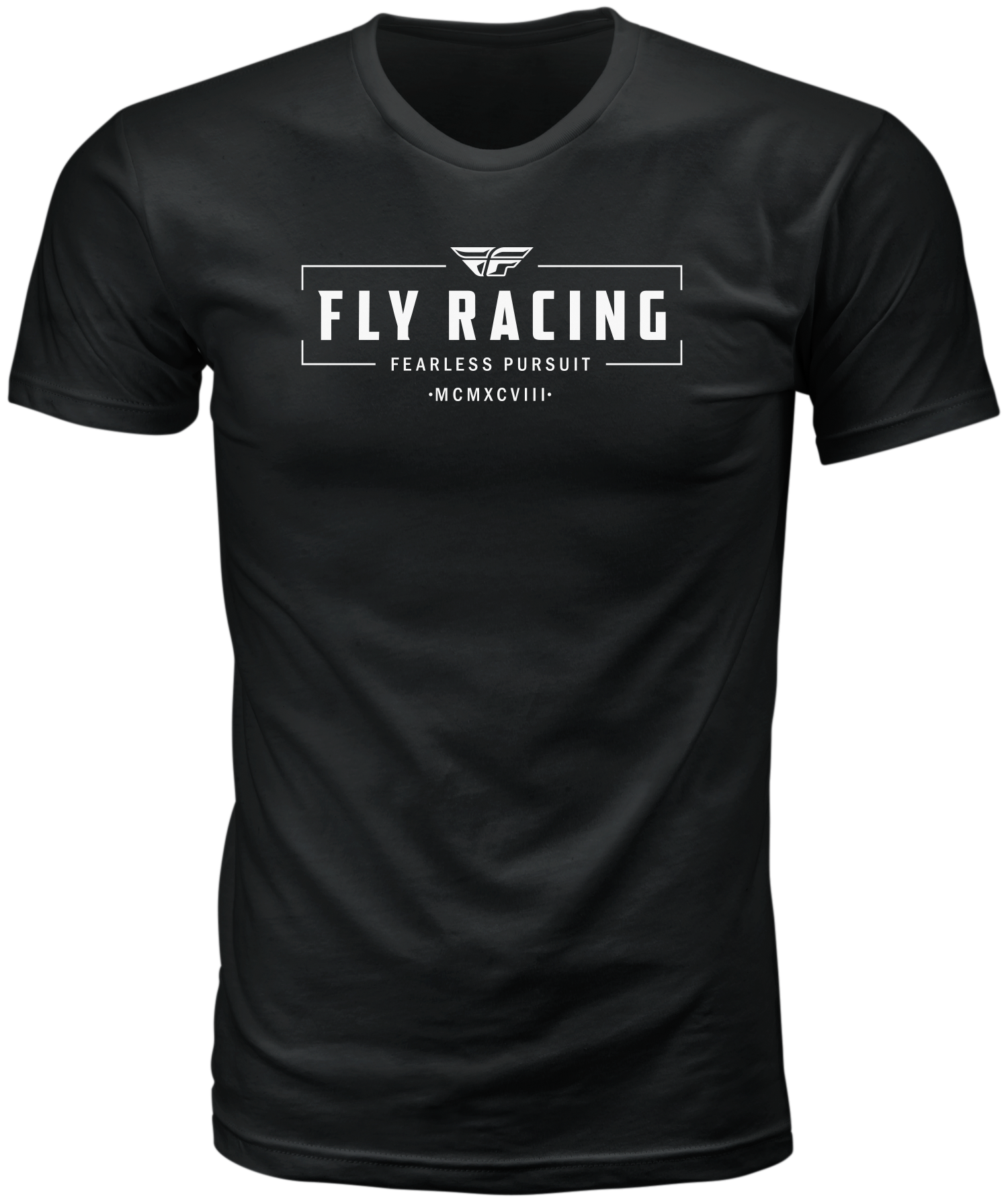 Fly Motto Tee Black Sm