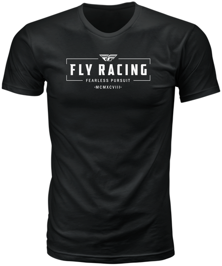 Fly Motto Tee Black Sm