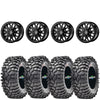 Super ATV MADLock Satin Black beadlock on Maxxis Roxxilla | 4/137