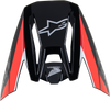Honda S M5 Helmet Visor Black/Red Glossy