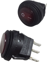 Round Rocker Switch