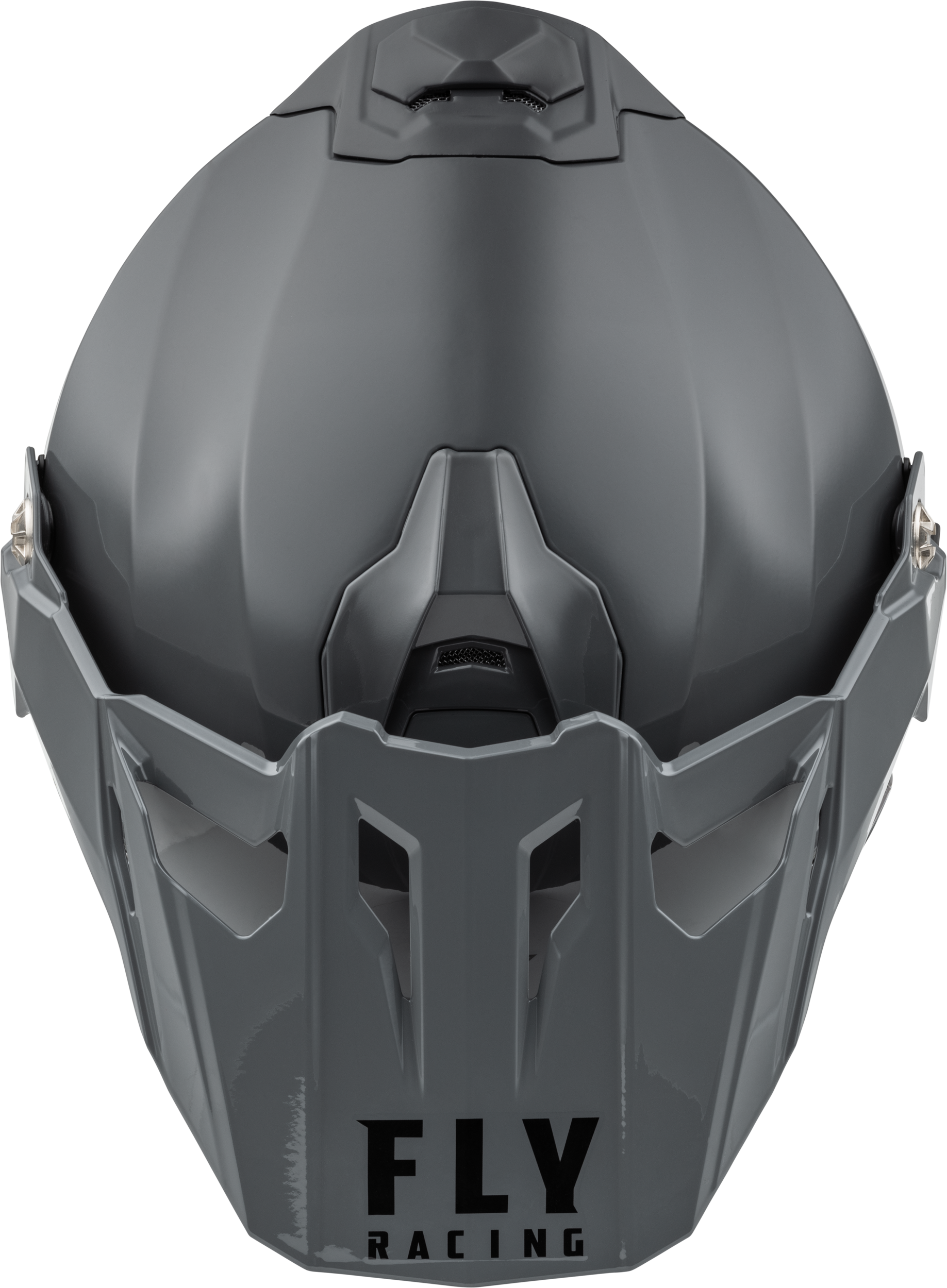 Trekker Cw Solid Helmet Dual Shld Grey Lg