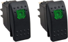 Lighted Rocker Switch Green