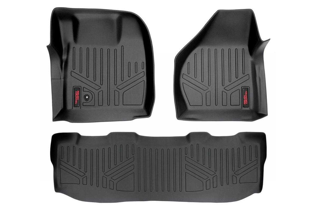 Floor Mats | FR & RR | Crew Cab | Ford F-250/F-350 Super Duty 2WD/4WD (08-10) | M-52102