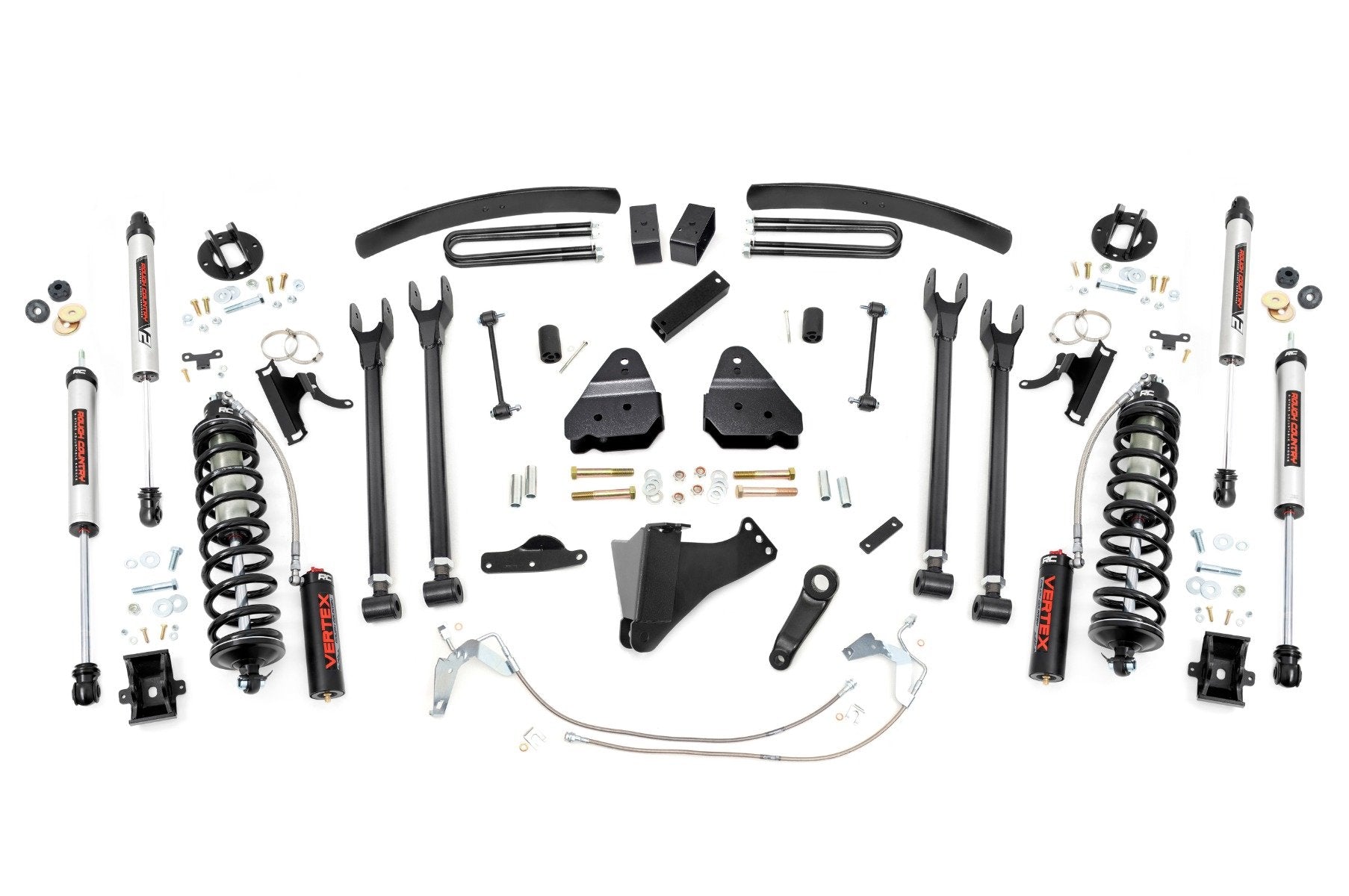 6 Inch Lift Kit  |  Diesel  |  4 Link  |  C/O V2 | Ford F-250/F-350 Super Duty (08-10) | 58458