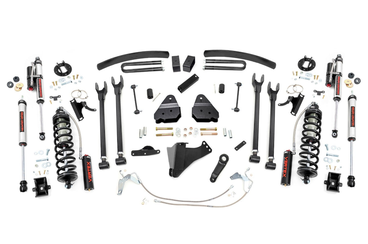 6 Inch Lift Kit  |  Gas  |  4 Link  |  C/O Vertex | Ford F-250/F-350 Super Duty (08-10) | 58859
