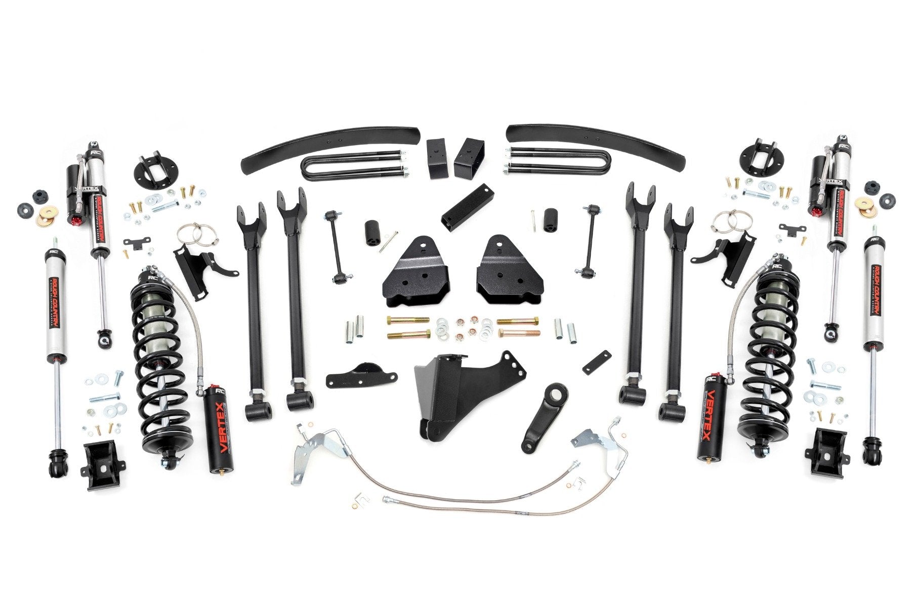 6 Inch Lift Kit  |  Gas  |  4 Link  |  C/O Vertex | Ford F-250/F-350 Super Duty (08-10) | 58859