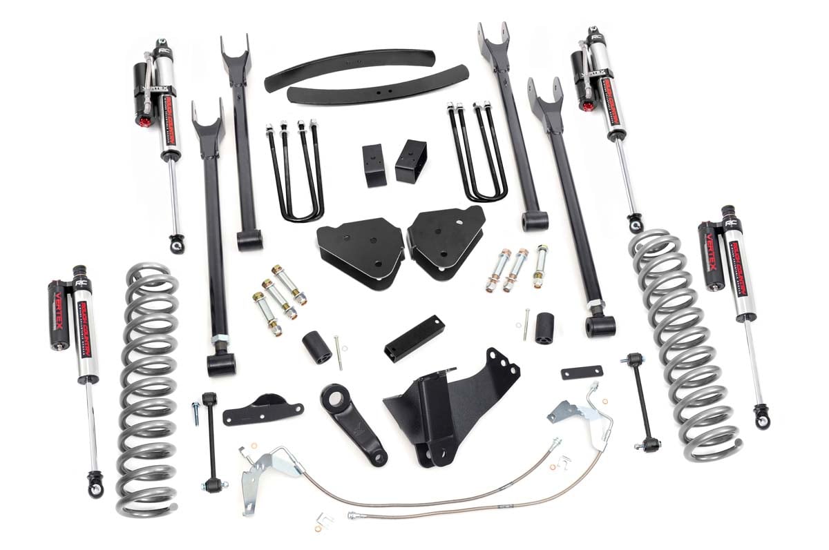 6 Inch Lift Kit | Gas | 4 Link | Vertex | Ford F-250/F-350 Super Duty (08-10) | 58850