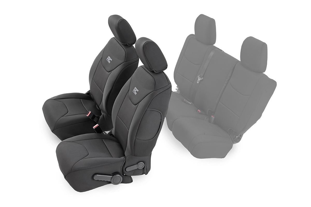 Seat Covers | Front | Jeep Wrangler Unlimited 4WD (2013-2018) | 91004F