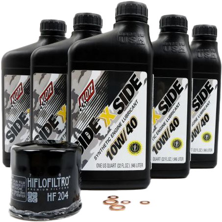 Side X Side Oil Change Kit 10w40 With Oil Filter Yamaha Rmax