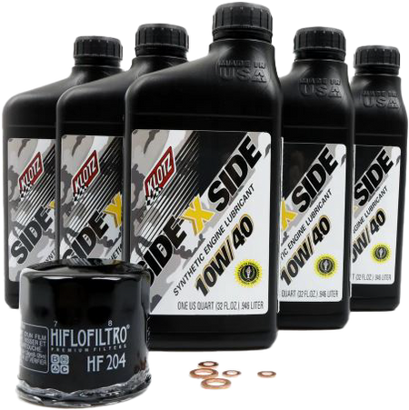 Side X Side Oil Change Kit 10w40 With Oil Filter Yamaha Rmax