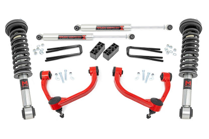 3 Inch Lift Kit | M1 Struts | Ford F-150 4WD (2009-2013) | 54440RED