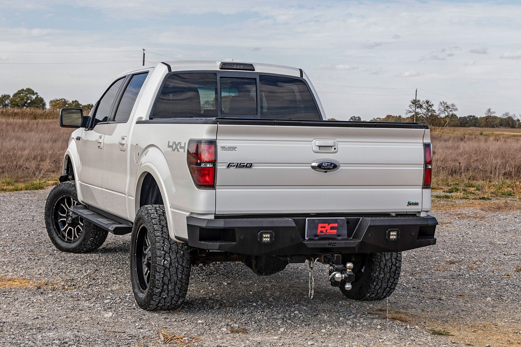 HD2 Aluminum Running Boards | Super Crew Cab | Ford F-150 2WD/4WD (2009-2014) | SRB091491A