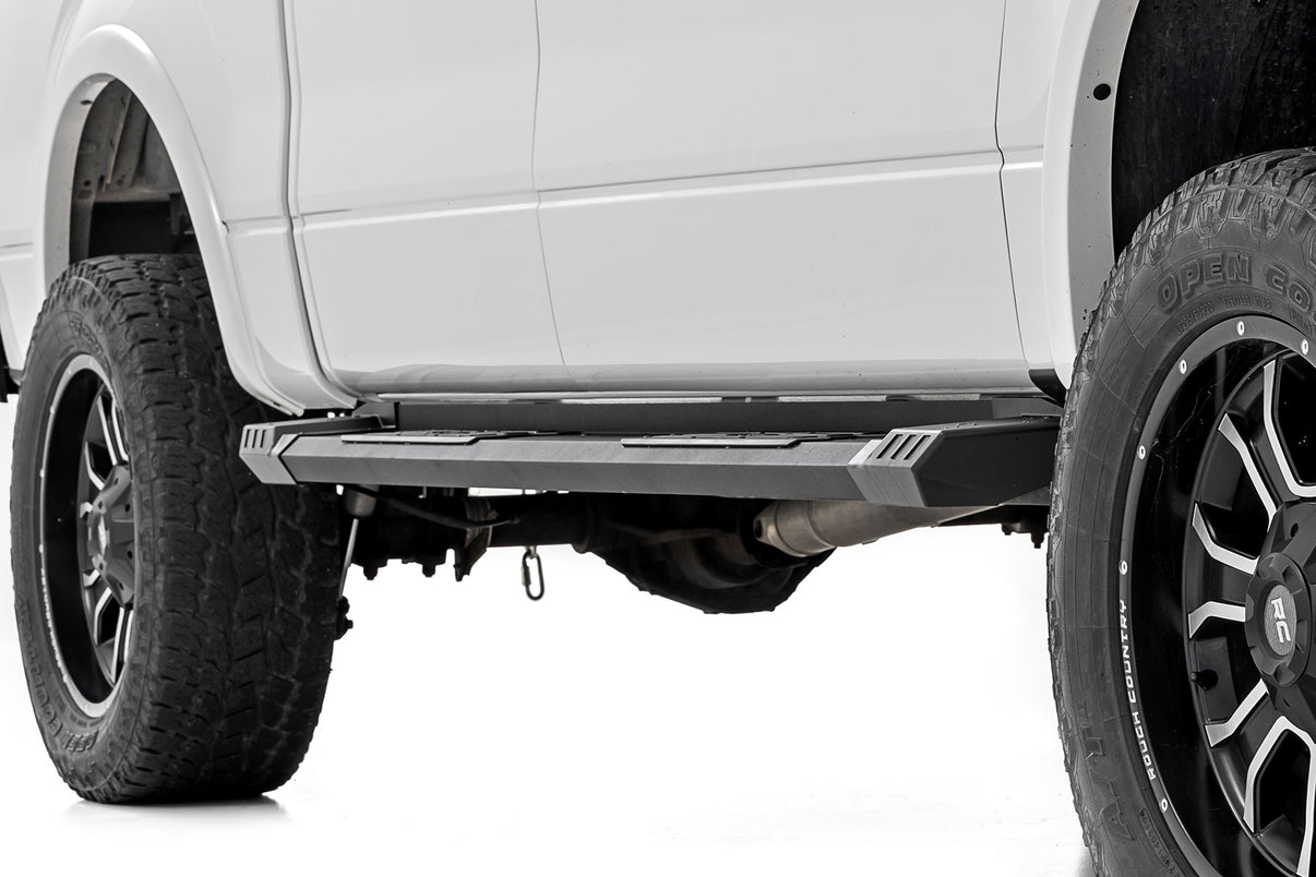 HD2 Aluminum Running Boards | Super Crew Cab | Ford F-150 2WD/4WD (2009-2014) | SRB091491A