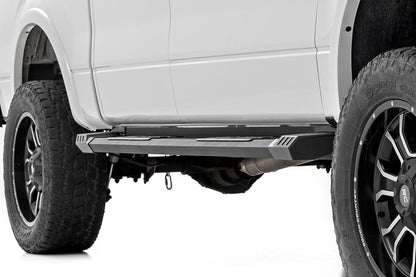 HD2 Aluminum Running Boards | Super Crew Cab | Ford F-150 2WD/4WD (2009-2014) | SRB091491A