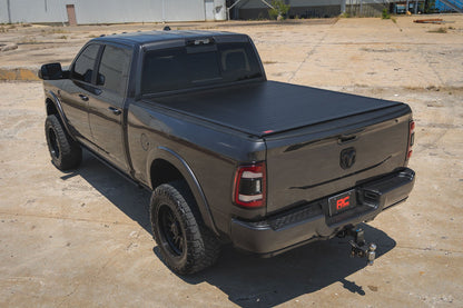 Rough Country | Hard Roll Up Bed Cover | 6'4" Bed | Ram 1500 (09-18)/2500 (09-26)  | 50309650