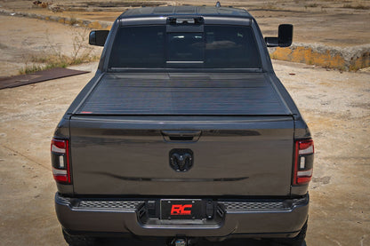 Rough Country | Hard Roll Up Bed Cover | 6'4" Bed | Ram 1500 (09-18)/2500 (09-26)  | 50309650