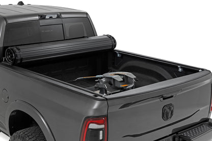 Rough Country | Hard Roll Up Bed Cover | 6'4" Bed | Ram 1500 (09-18)/2500 (09-26)  | 50309650