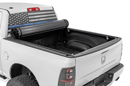 Rough Country | Hard Roll Up Bed Cover | 5'7" Bed | Ram 1500 (09-18)/2500 (09-26)  | 50319550