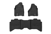 Flex-Fit Floor Mats | FR & RR | Crew Cab | Ram 1500 2WD/4WD (2012-2018 & Classic) | FF-31213