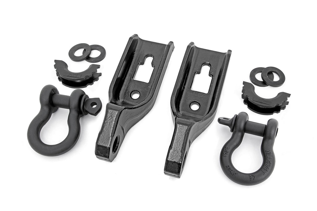 Tow Hook Brackets | D-Ring Combo | Ford F-150 2WD/4WD (2009-2020) | RS158