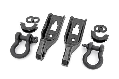 Tow Hook Brackets | D-Ring Combo | Ford F-150 2WD/4WD (2009-2020) | RS158