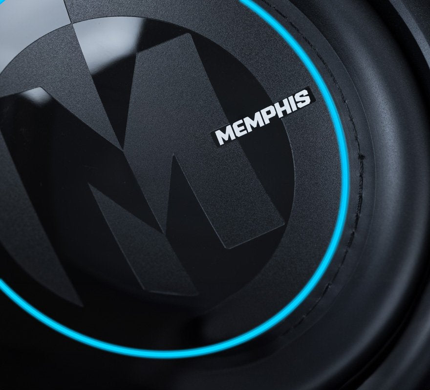 Memphis Audio | 10" PR Sub Tri-Flex Selectable 1 2 or 4 with RGB LED Lighting