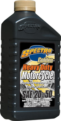 Golden M/C Semi Syn Hd Oil 20w50 1qt