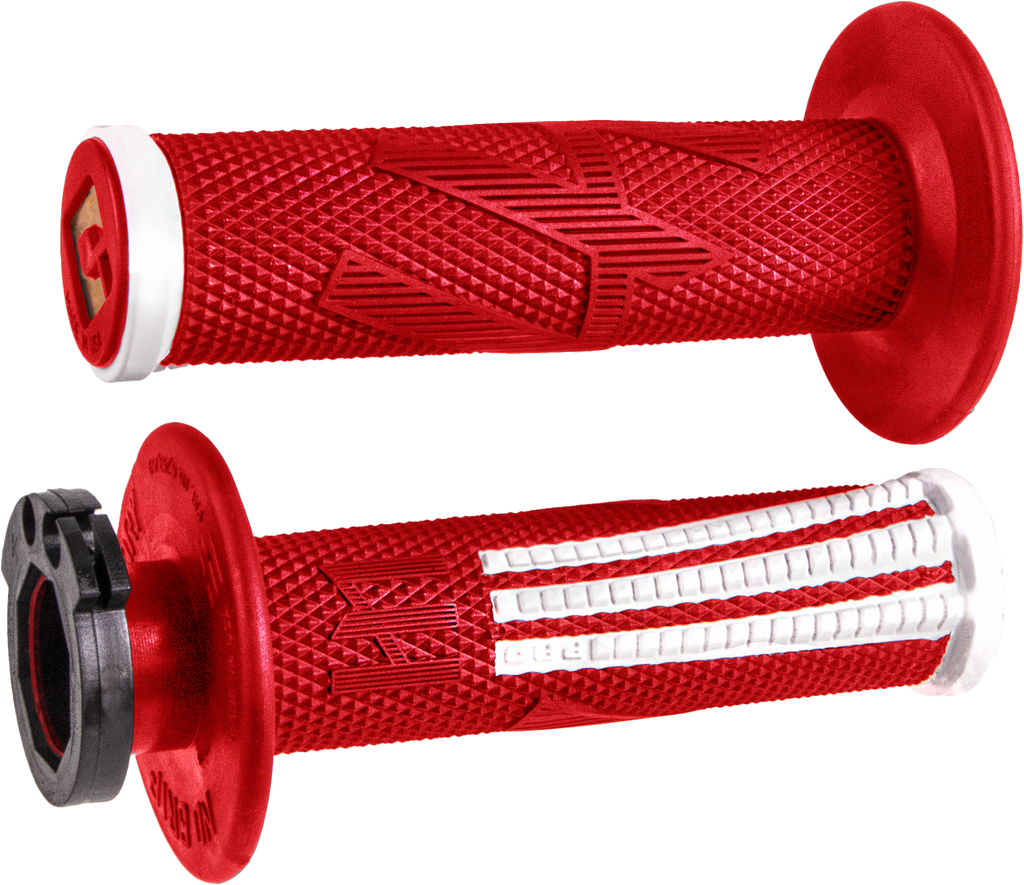 Emig2 Pro V2 Lock On Grip Red/White