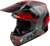 Formula Cp Slice Helmet Grey/Red/Black Lg