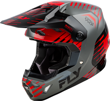 Formula Cp Slice Helmet Grey/Red/Black Md