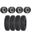 VALOR OFFROAD V06 BRUSHED GUNMETAL BEADLOCKS ON HIGHLIFTER CHICANE LT