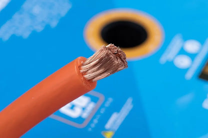 1/0 Gauge Orange Wire 51 Ft Spool