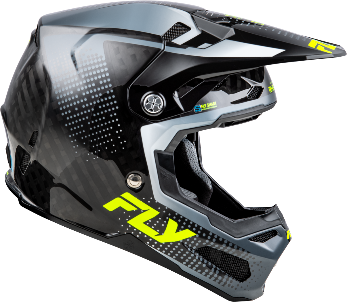 Yth Formula S Carbon Protocol Hlmt Blk Carbon/Grey/Hi Vis Yl