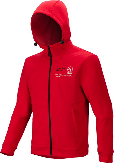 Racer Mx Fleece Bright Red 2x
