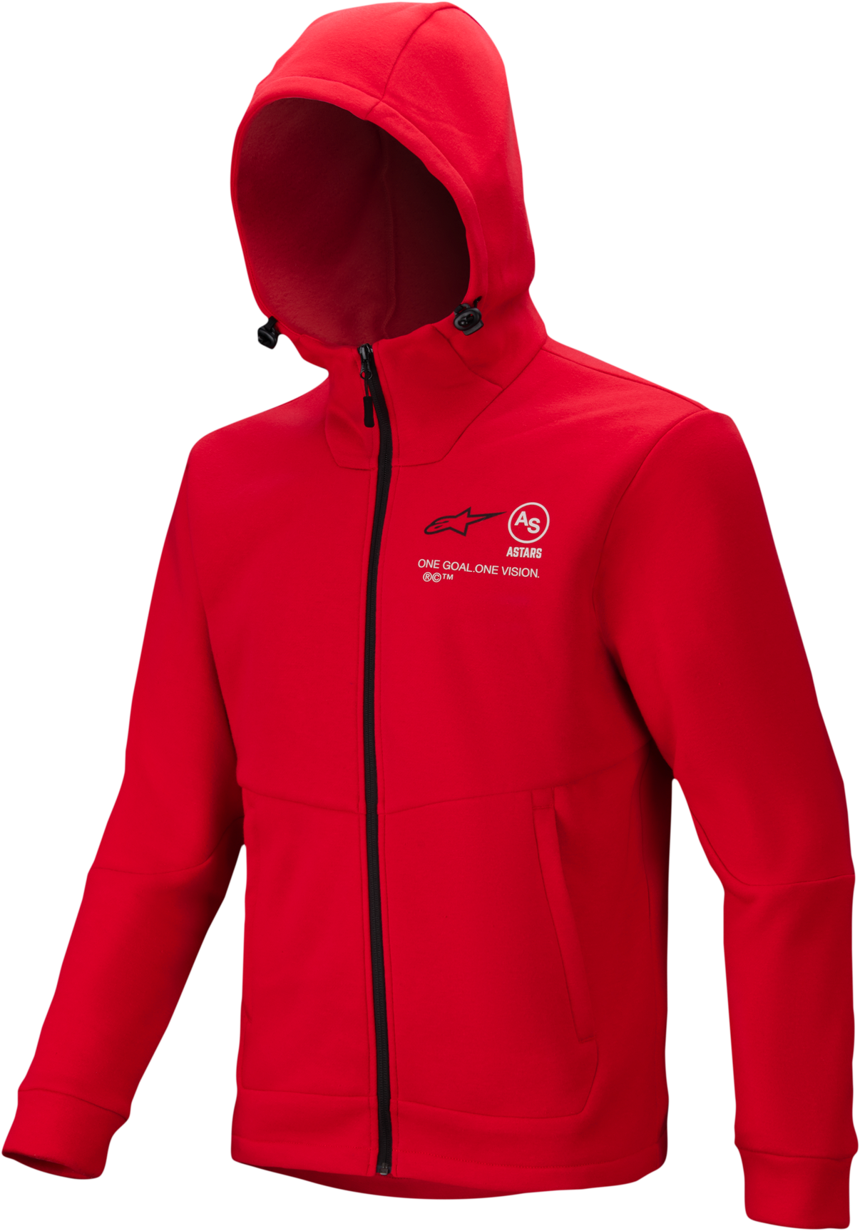 Racer Mx Fleece Bright Red Md