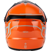 Mx 46 Compound Helmet Orange/Black/Grey Ys