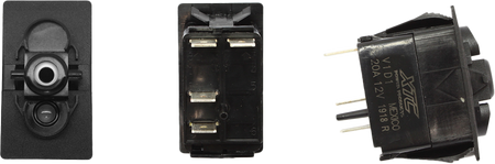 Dash Switch Body Momentary Blue Bottom