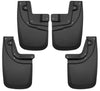 Husky Liners 05-15 Toyota Tacoma w/ OEM Fender Flares Front and Rear Mud Guards - Black