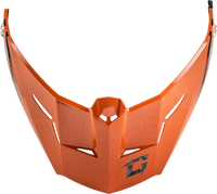 Md 74 Visor W/Screws Striker Blk/Grey/Orange Metal