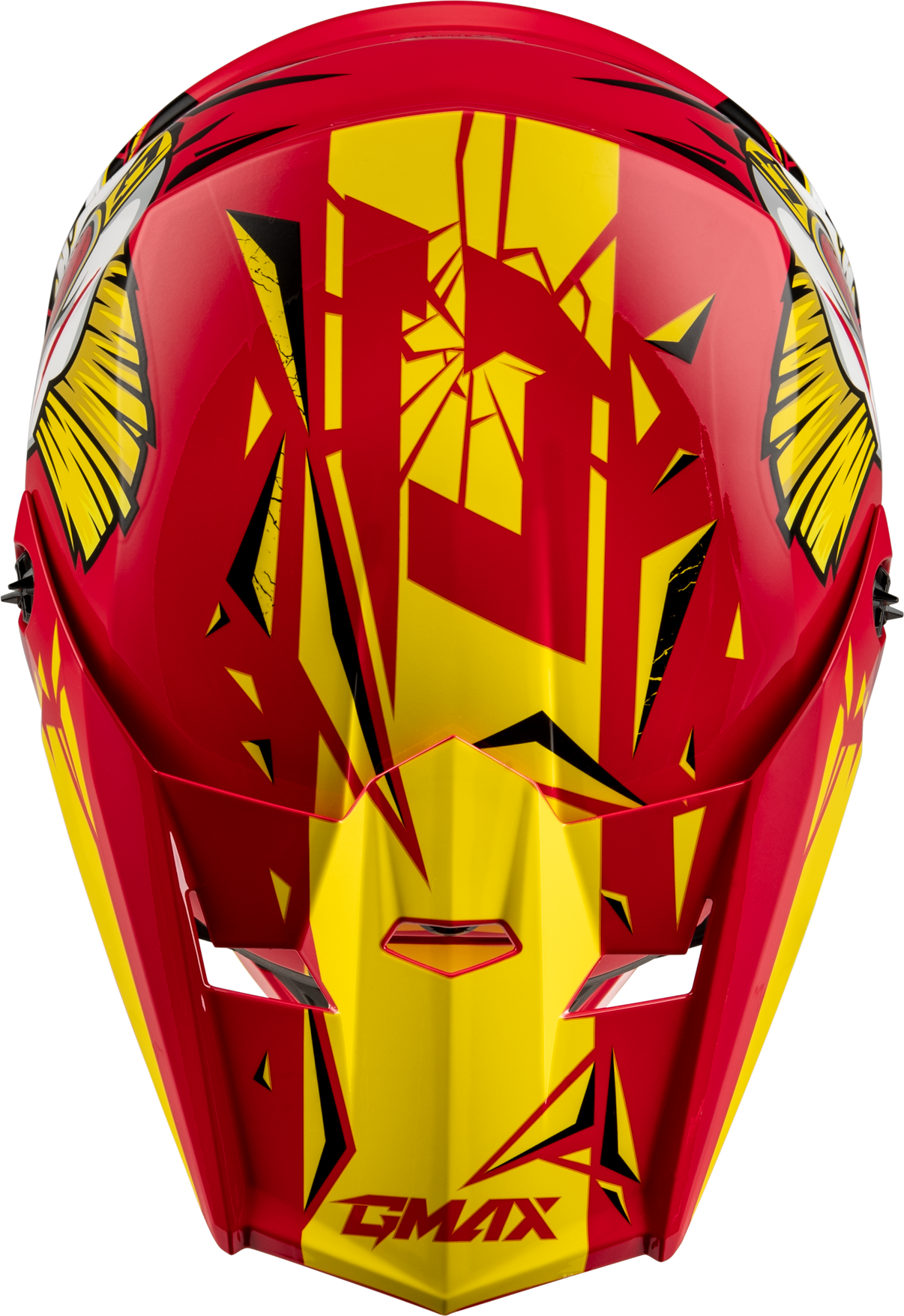 Youth Mx 46y Unstable Helmet Red/Yellow Yl