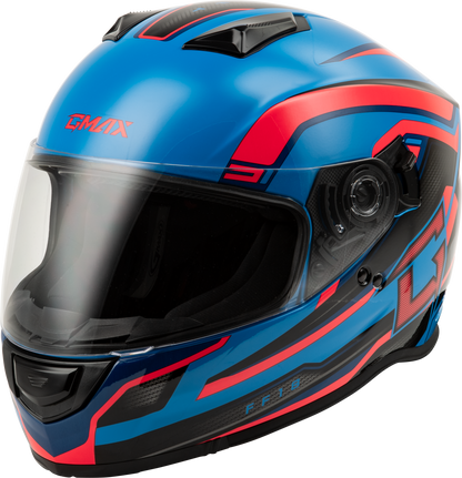 Ff 18 Drift Helmet Black/Blue/Red 2x