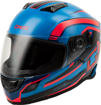 Ff 18 Drift Helmet Black/Blue/Red Xl