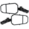 Elite Series 2 Side Mirrors Profit & Round Tube
