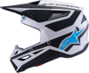 Sm3 Heat Helmet Silver/Blue/Black Matt Sm