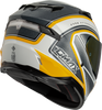 Ff 98 Aftershock Helmet White/Metallic Silver Sm