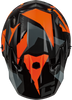 Mx 96 Splinter Helmet Black/Orange Xl
