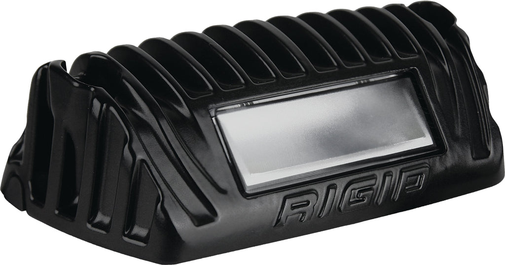 DC Scene 1"X2" Light Black W/White Leds